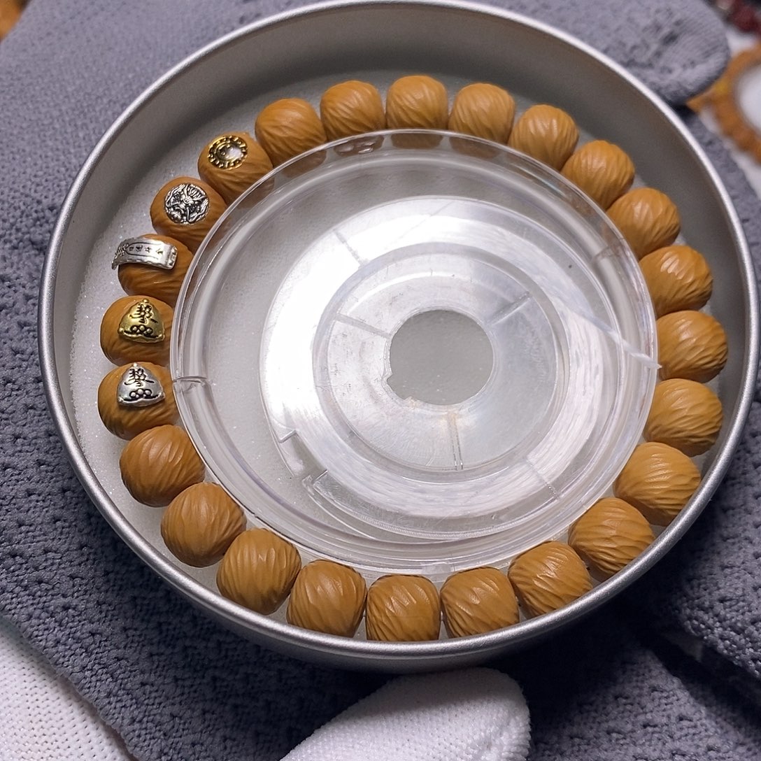 猴头核桃手串五标云锦10左右103号