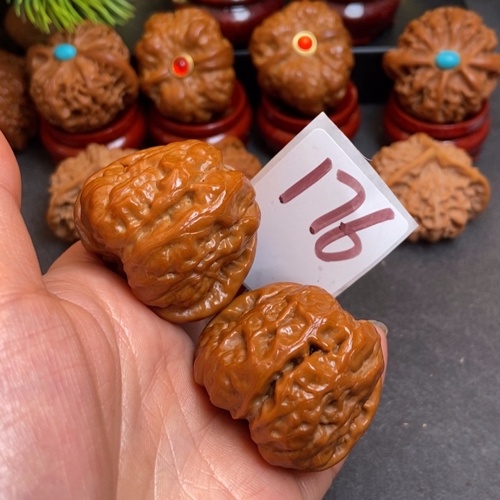 文玩核桃把件39蛤蟆176