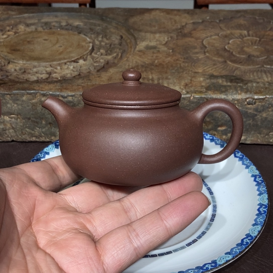 紫砂茶壶底槽清160容量