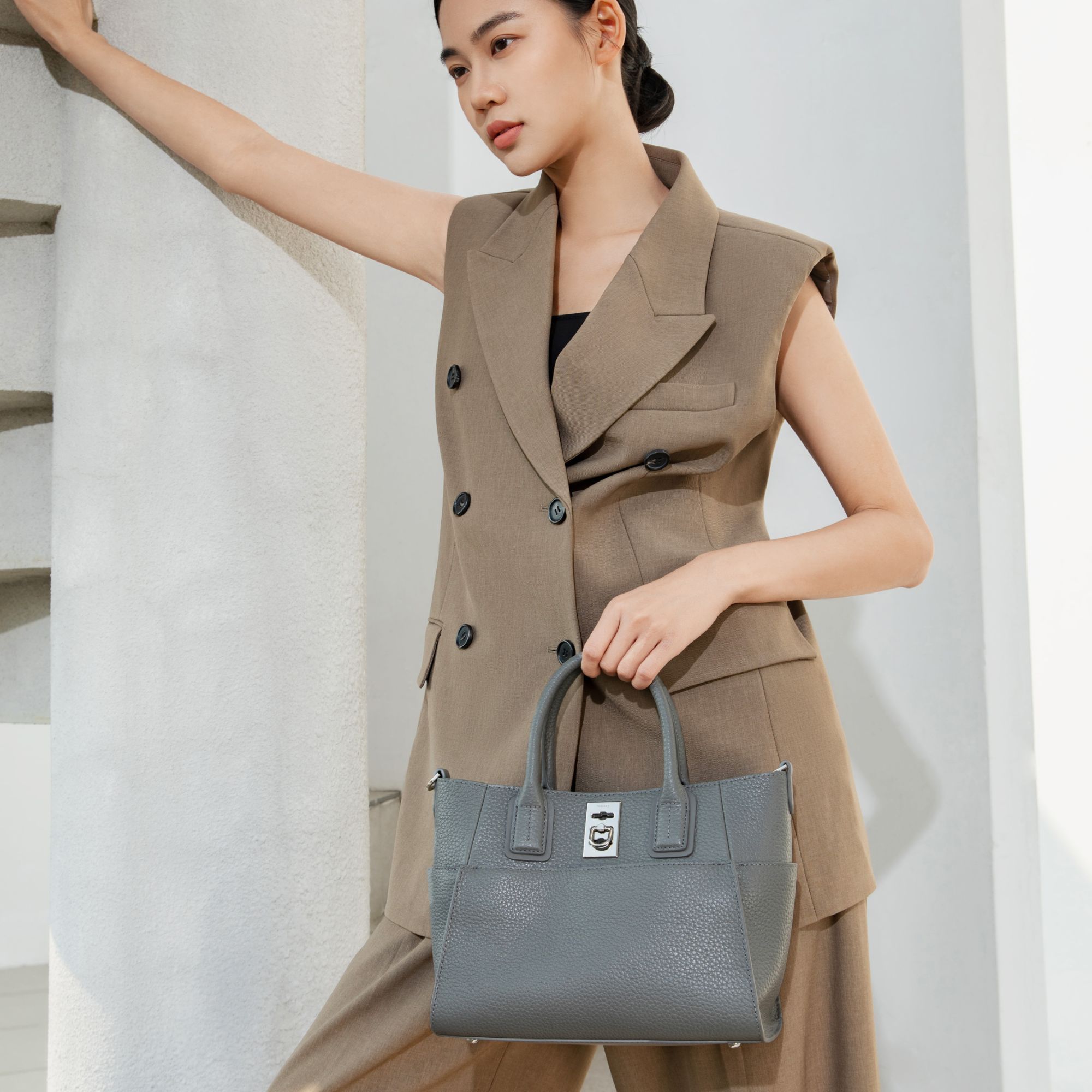 简约时尚单肩斜挎包时代双鱼B29-B40