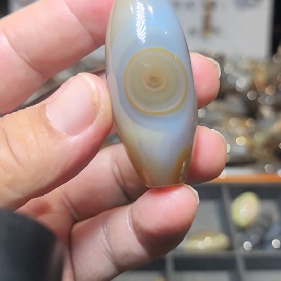 玛瑙/玉髓裸珠_ HEIMORI 天然天珠