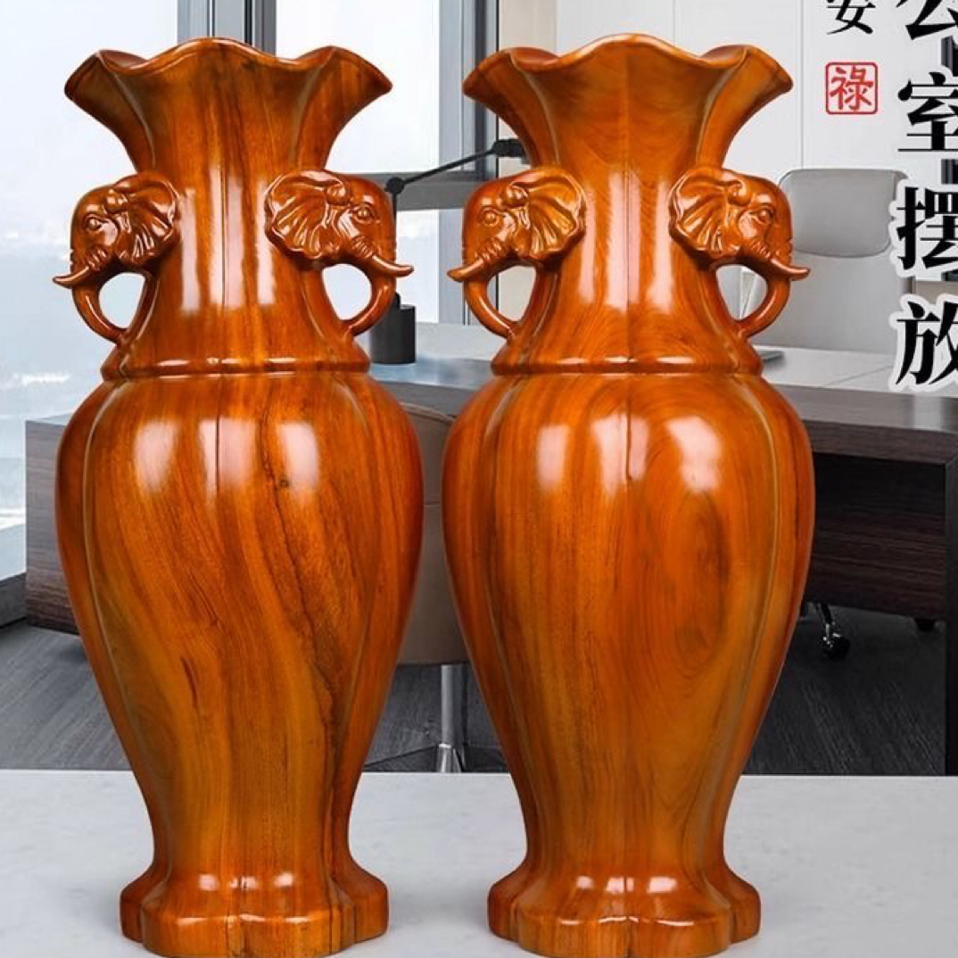 50公分花瓶中式家居客厅装饰品工艺品家用