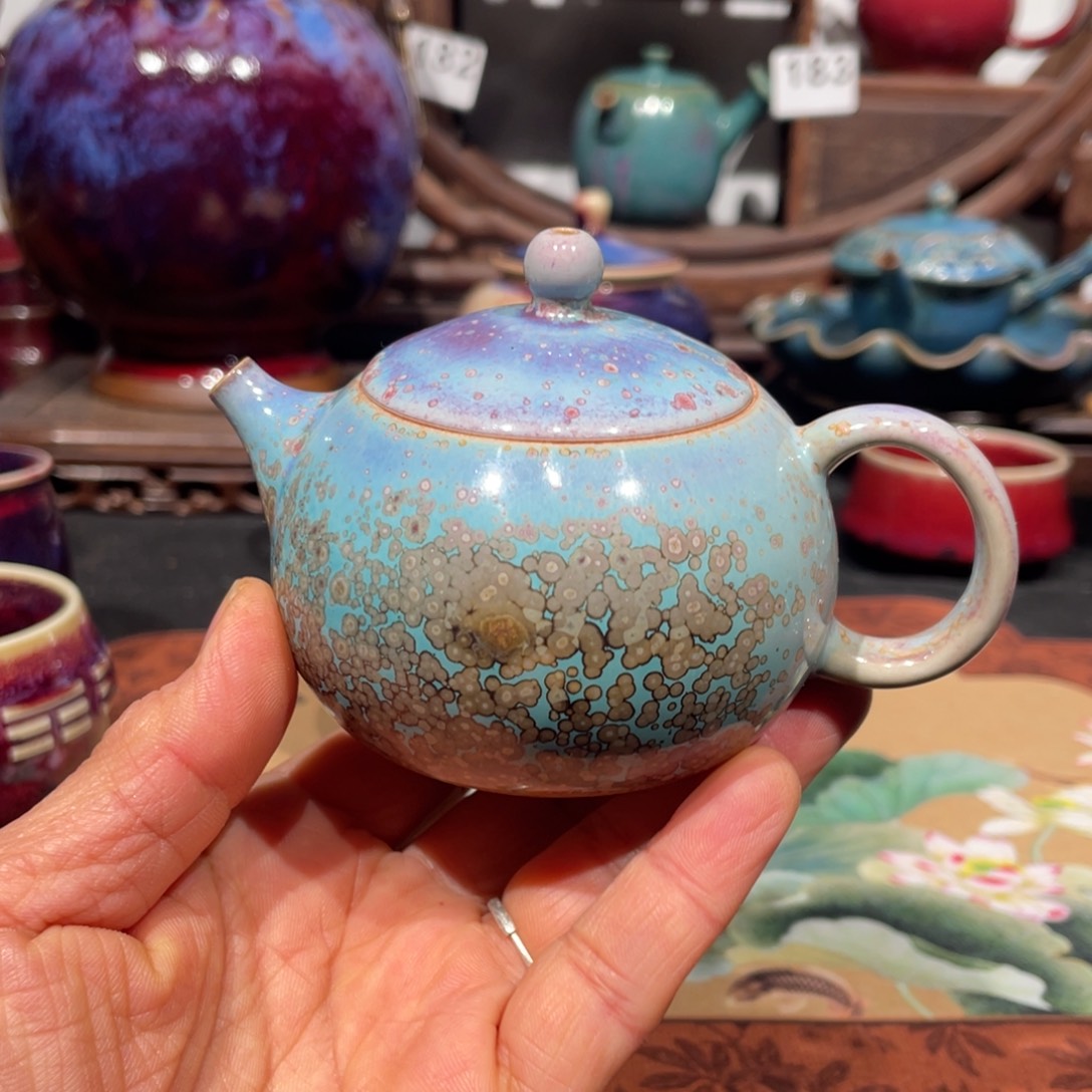哲***宇中国神后钧瓷茶器