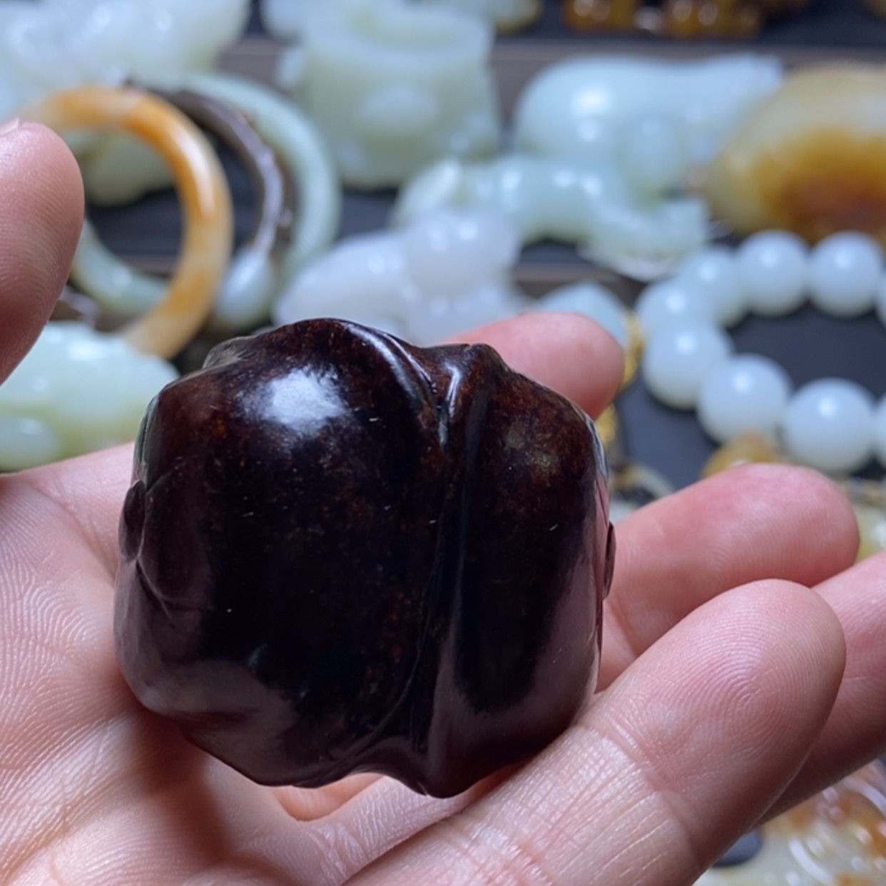 【闪购商品】和田玉（糖玉）颈饰未镶嵌