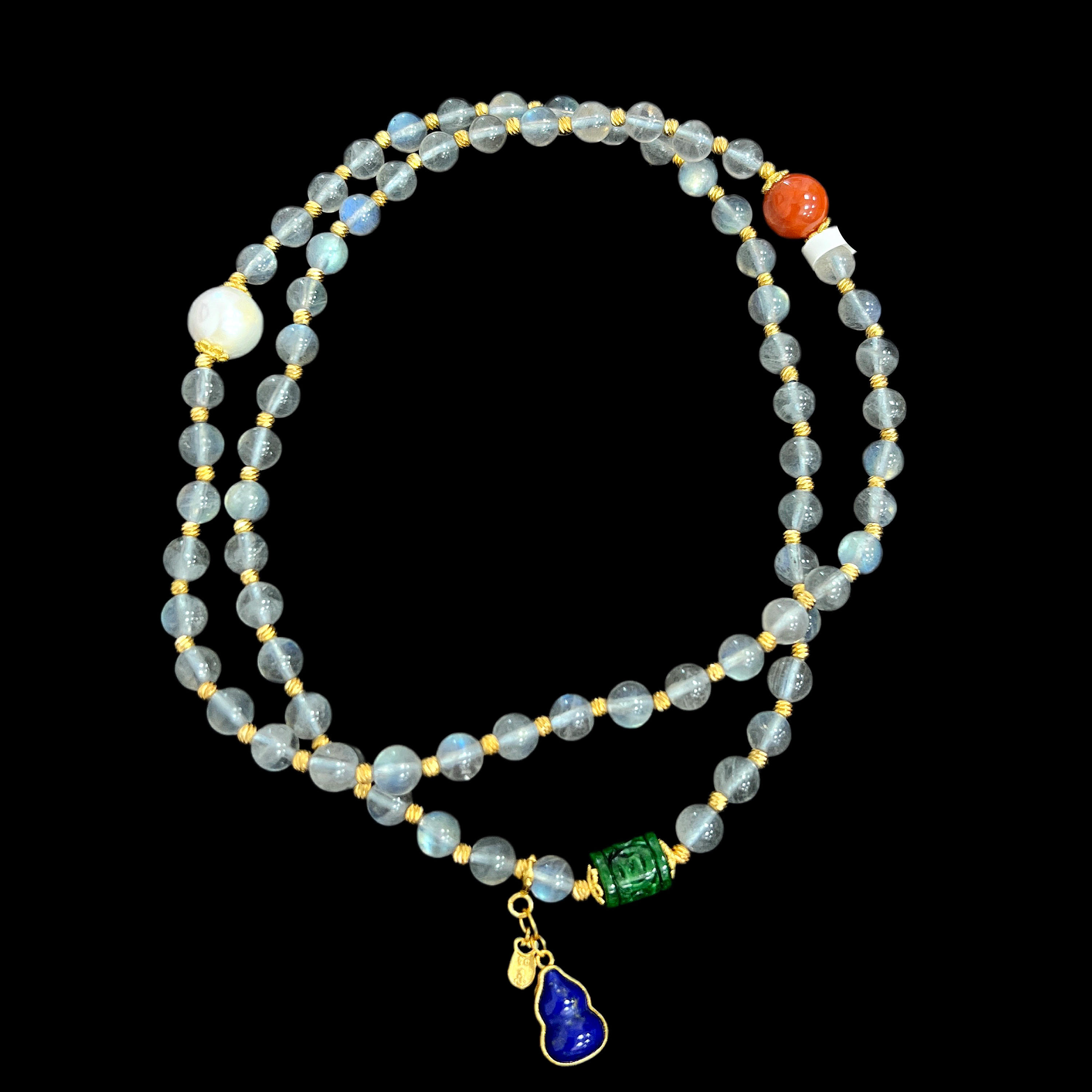 6382月光石手串 孤品