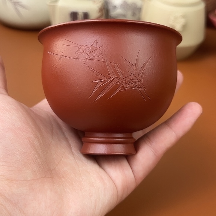 宜兴紫砂主人杯杯