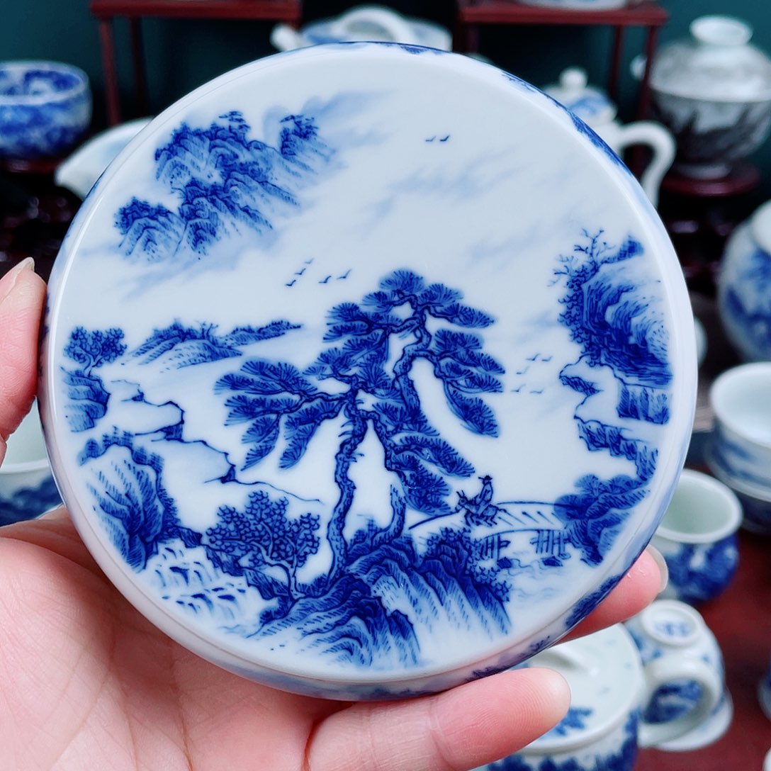 手工手绘青花青花