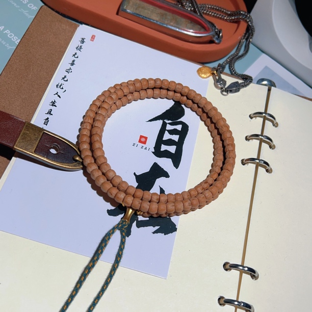 自在｜映山红·灵珠｜柏香籽手串长串|顺丰包邮