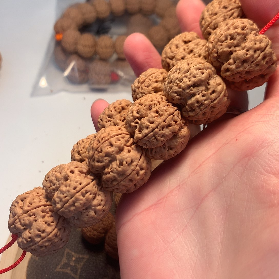 金刚菩提手串！27天宫梅花定制超头