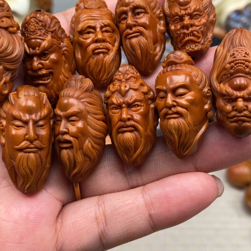 【闪购商品】橄榄核吊坠橄榄手工雕刻工艺