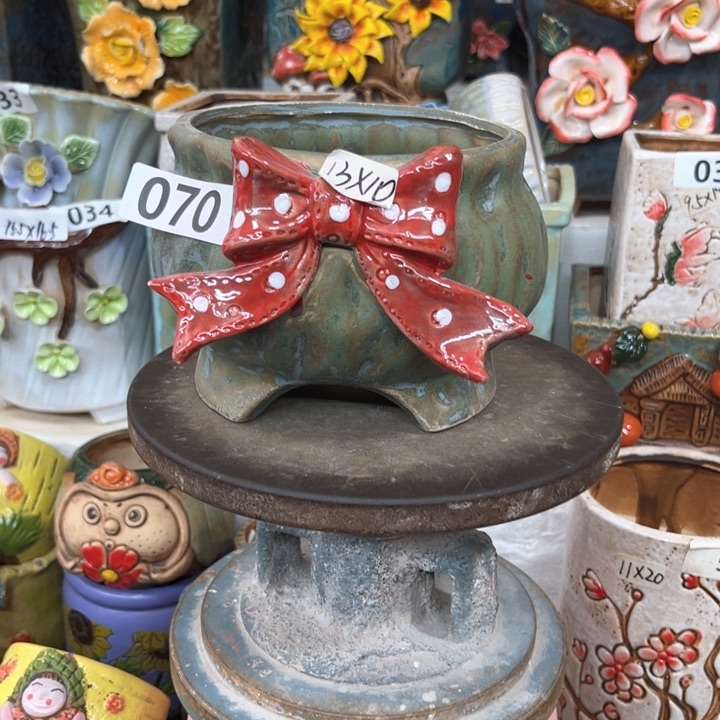 紫砂花盆粗陶材质多肉花盆