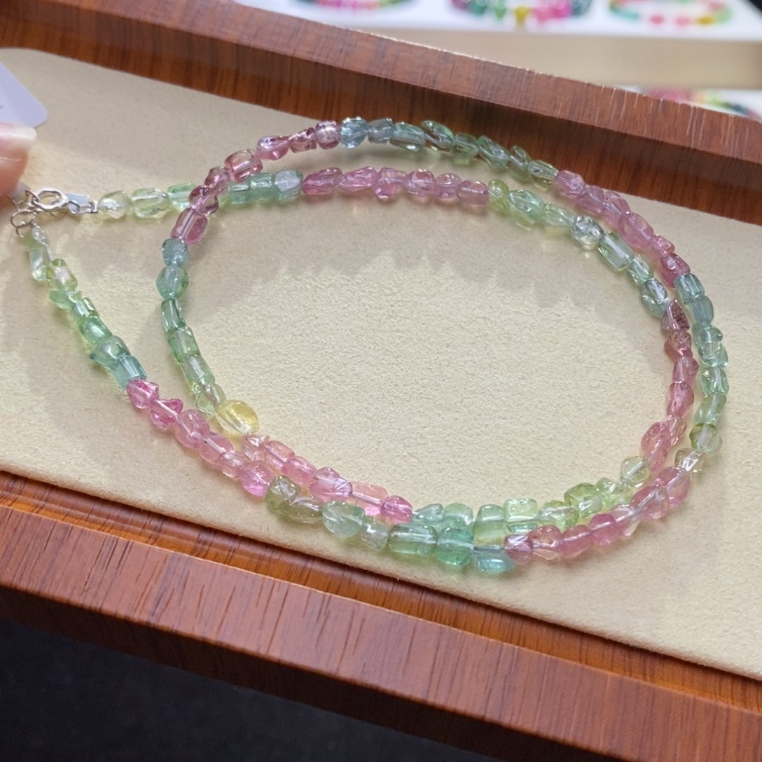 【闪购商品】碧玺手串未镶嵌两天看货期