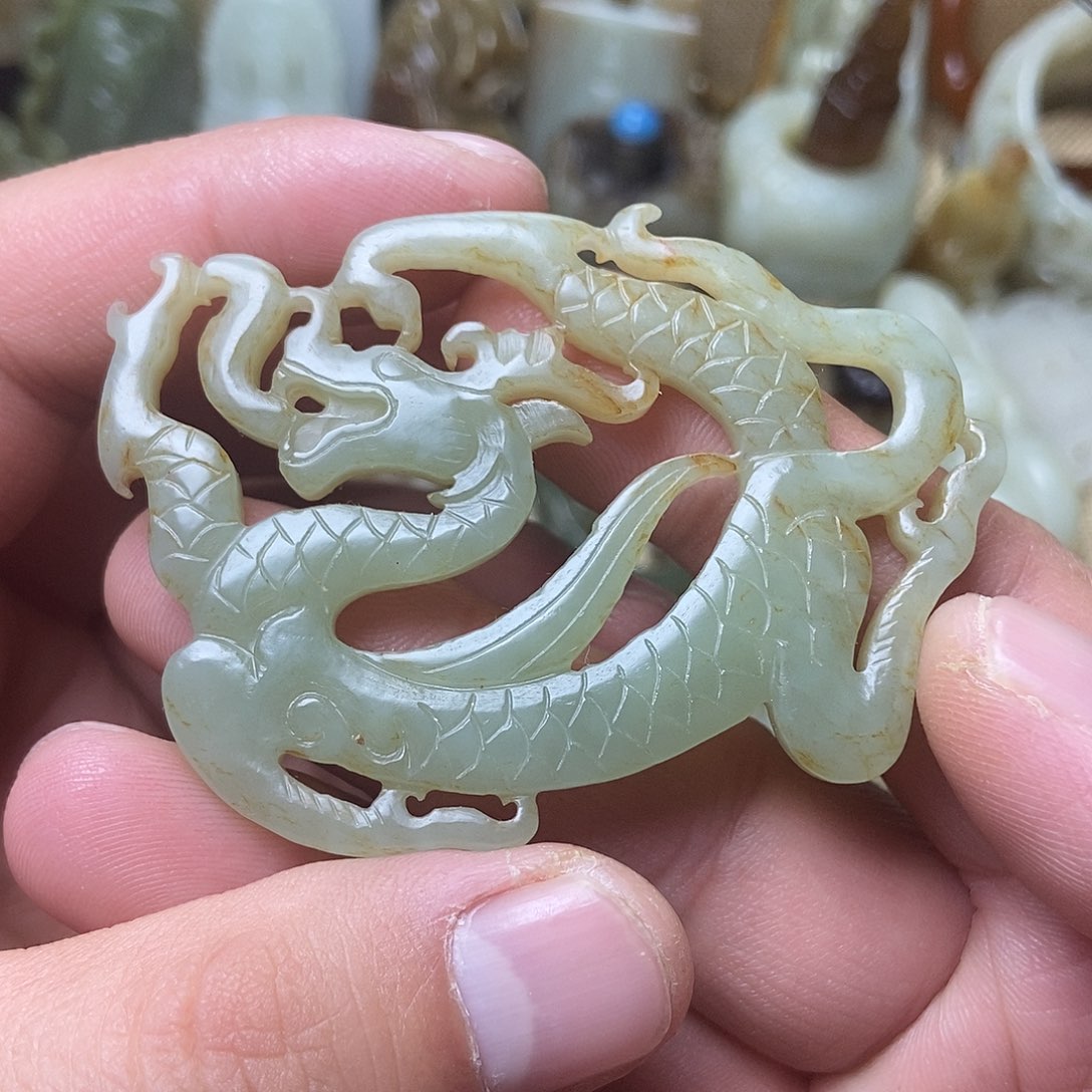 和田玉挂件未镶嵌