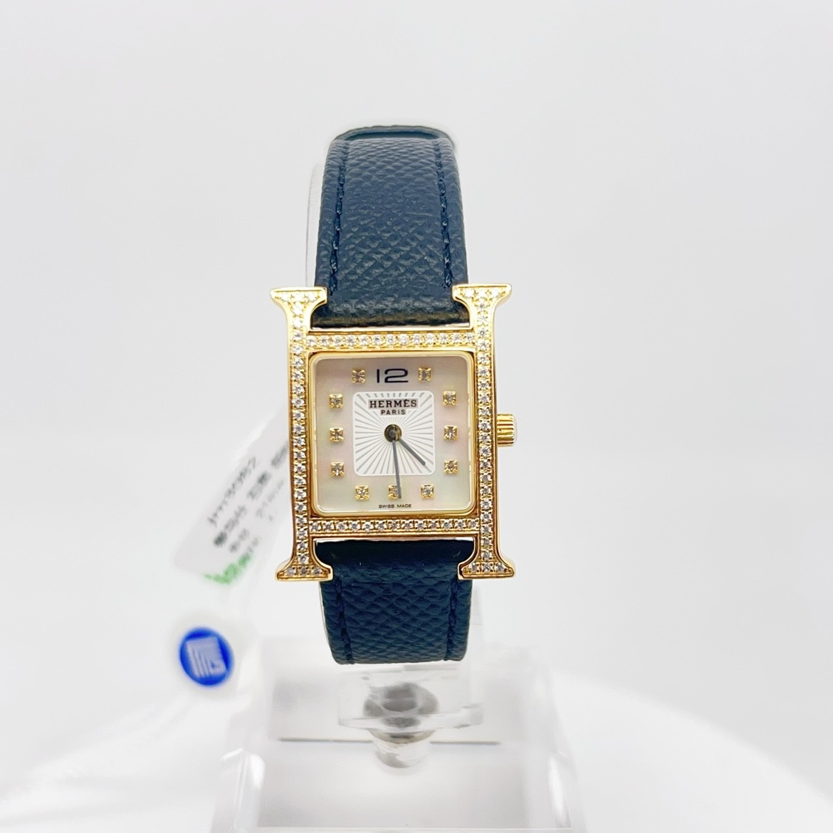 99新 Hermes/爱马仕 石英腕表后钻 21mm/公价85999/jm3082