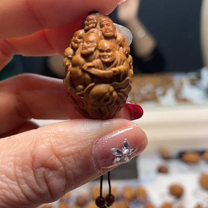 橄榄核吊坠橄榄核