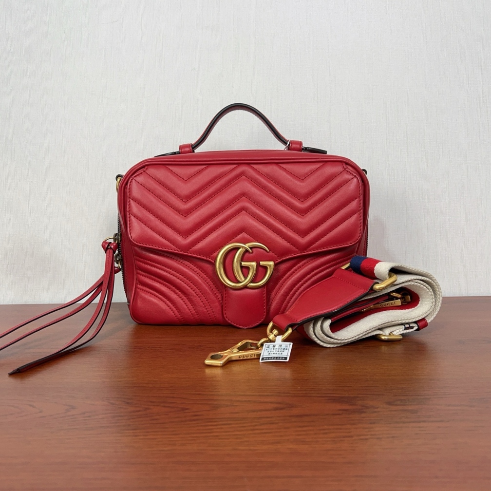 95新 GUCCI/古驰 GUCCI古驰马蒙相机包mq197