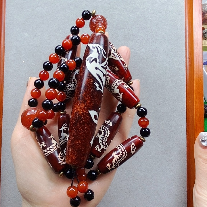 玛瑙/玉髓项链未镶嵌