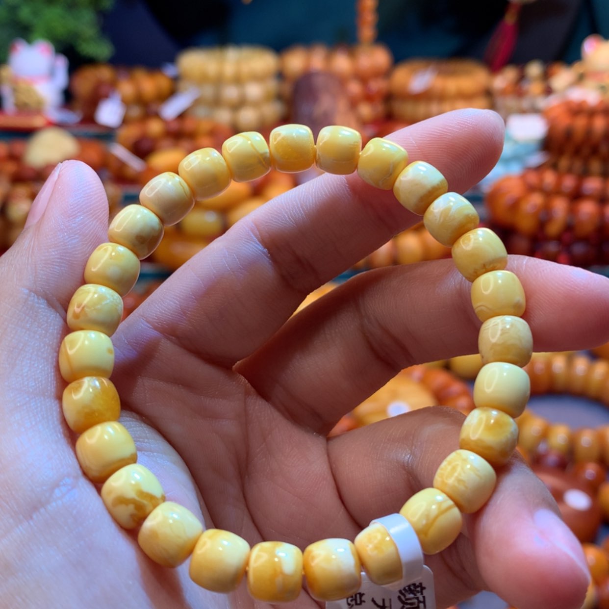 【闪购商品】蜜蜡手串未镶嵌蜜蜡手串