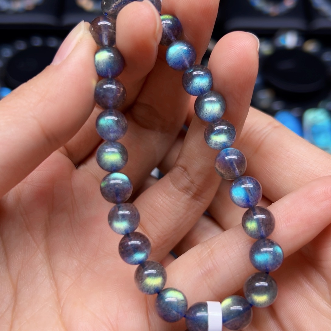 未镶嵌手链长石8左右