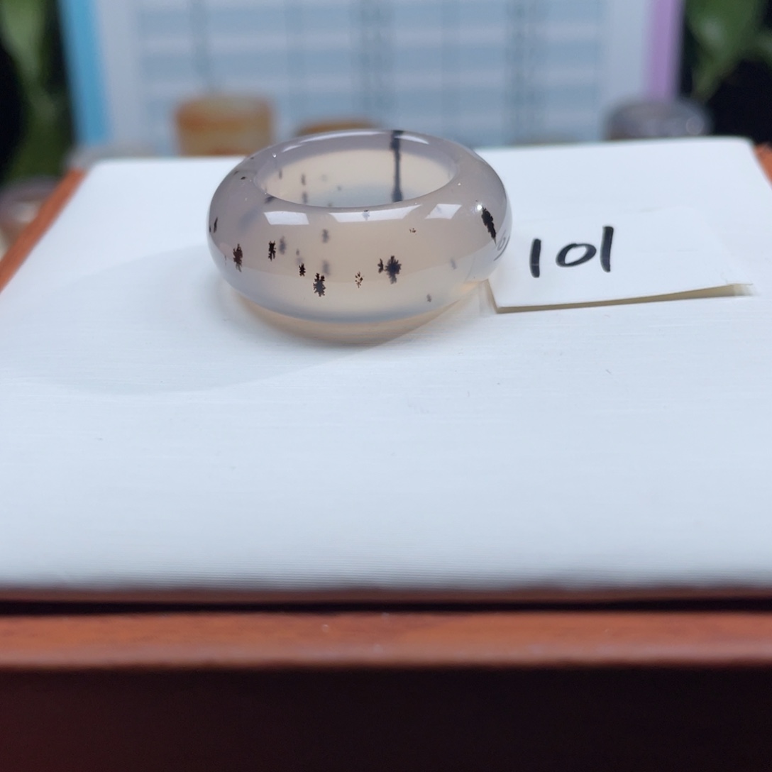 玛瑙/玉髓未镶嵌戒指Z19港20