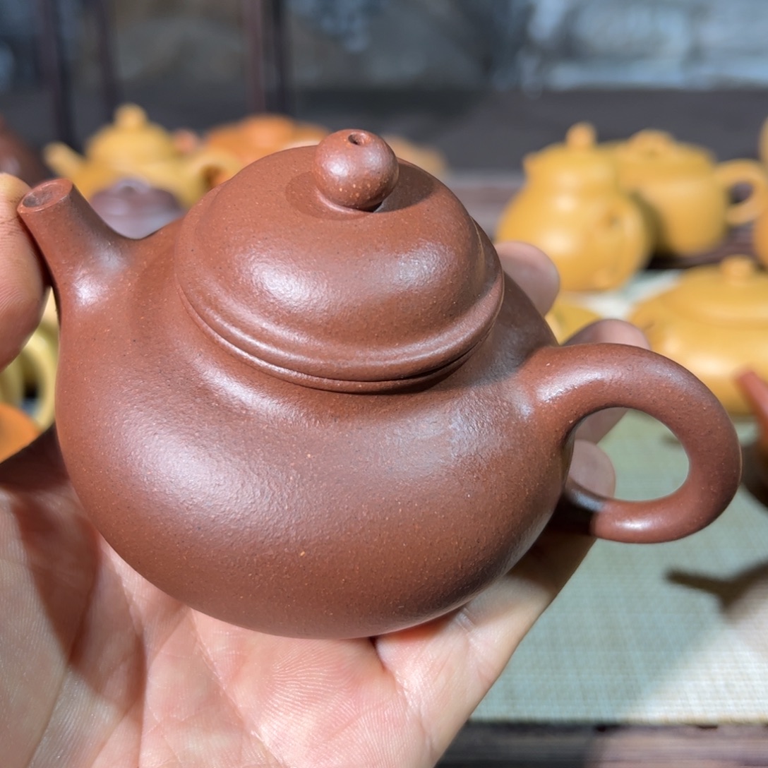 心***海紫砂茶壶全手工制作