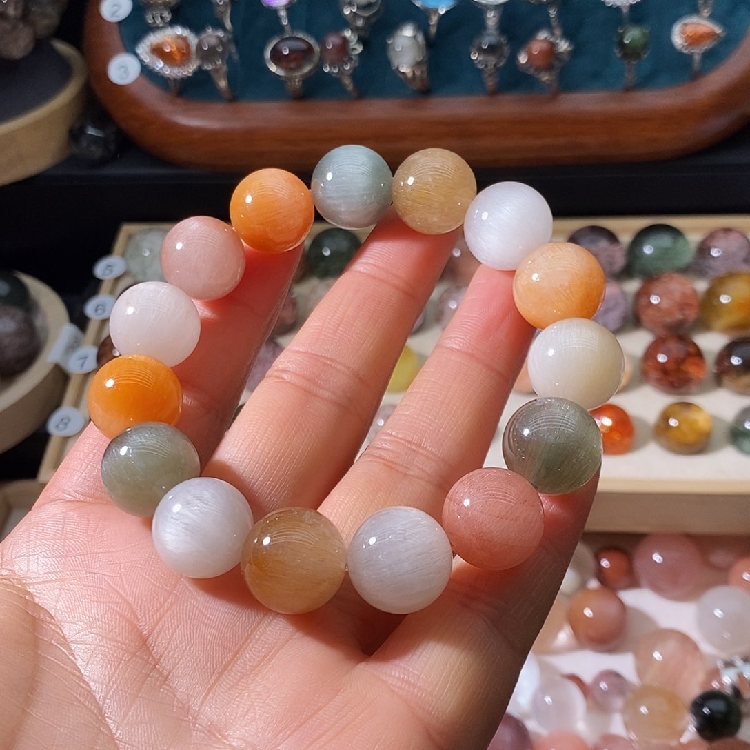 水晶手链未镶嵌定制