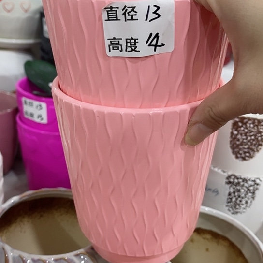 多肉绿植陶瓷花盆9.9包邮，有孔