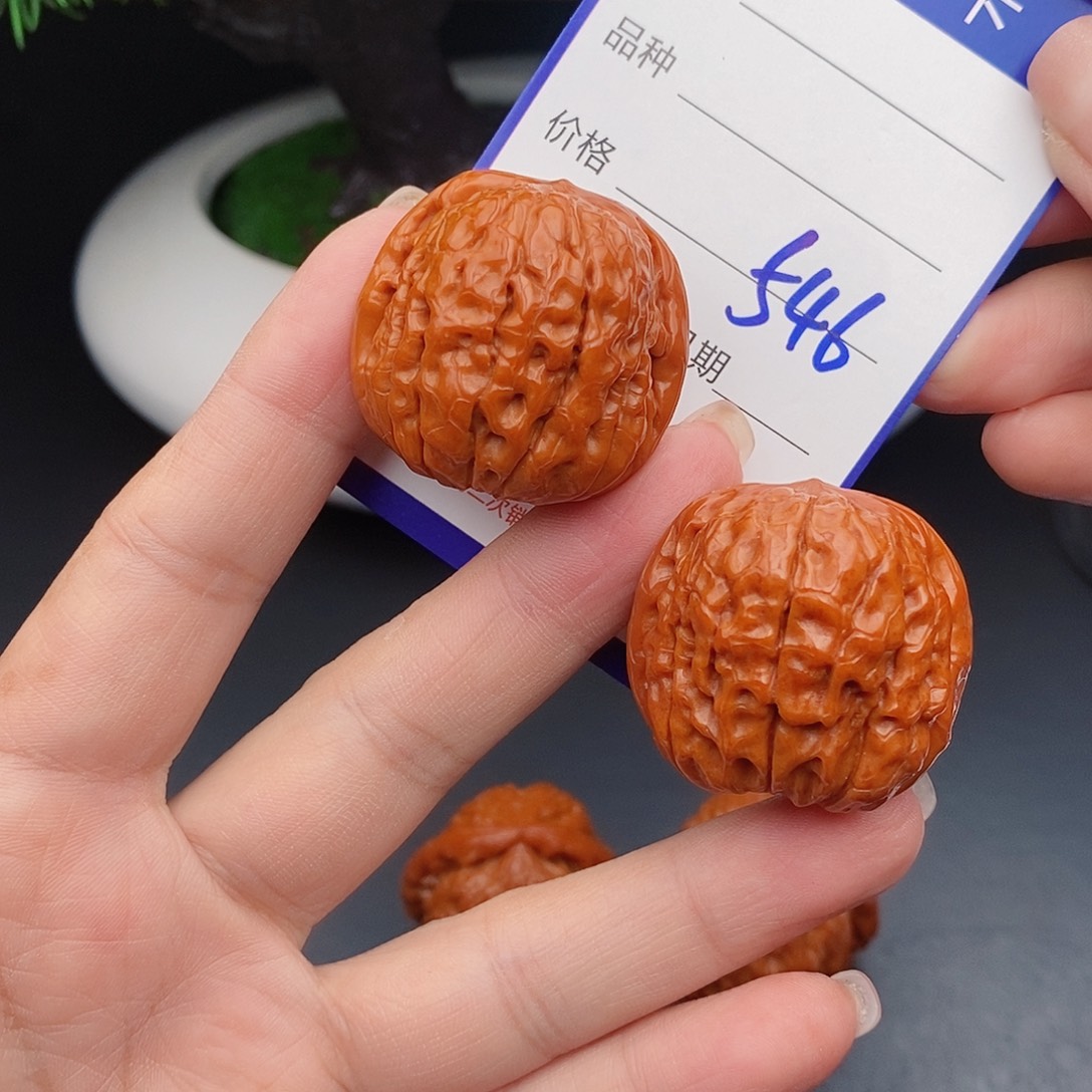 把件文玩核桃34甲骨文546