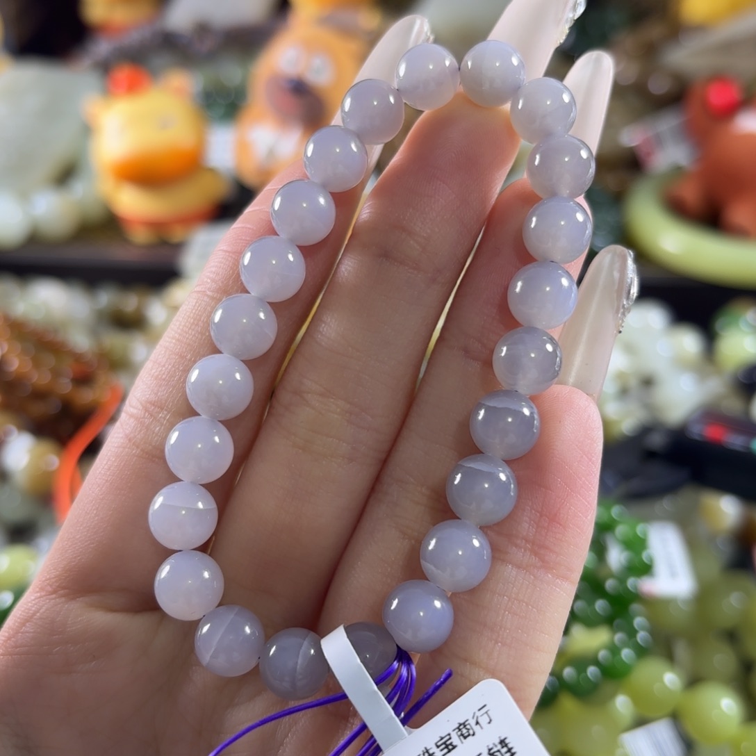 和田玉未镶嵌手链80