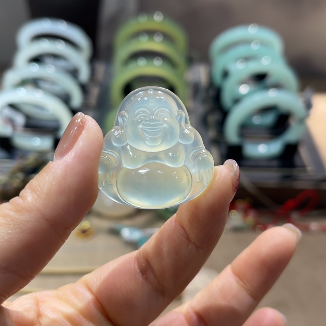 蛇纹石玉手镯未镶嵌手镯