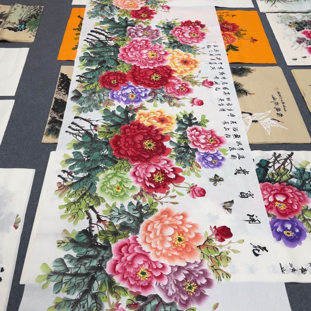 国画会娟艺术馆直播间