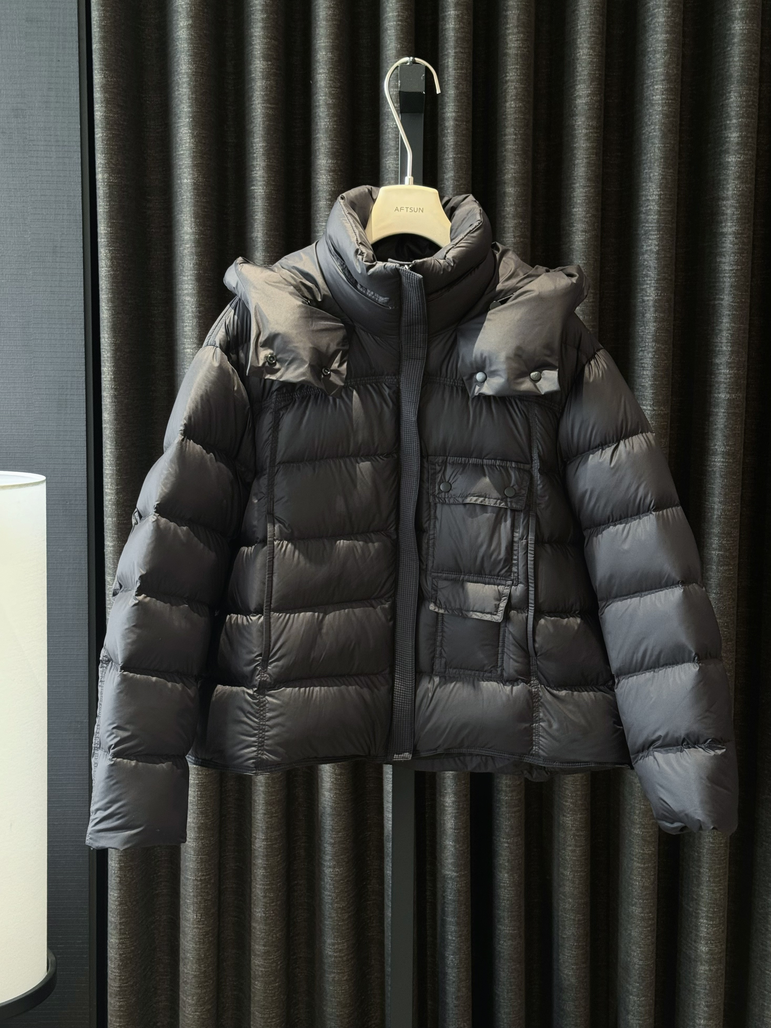 【张小张专属】通勤百搭冬季连帽羽绒服7737
