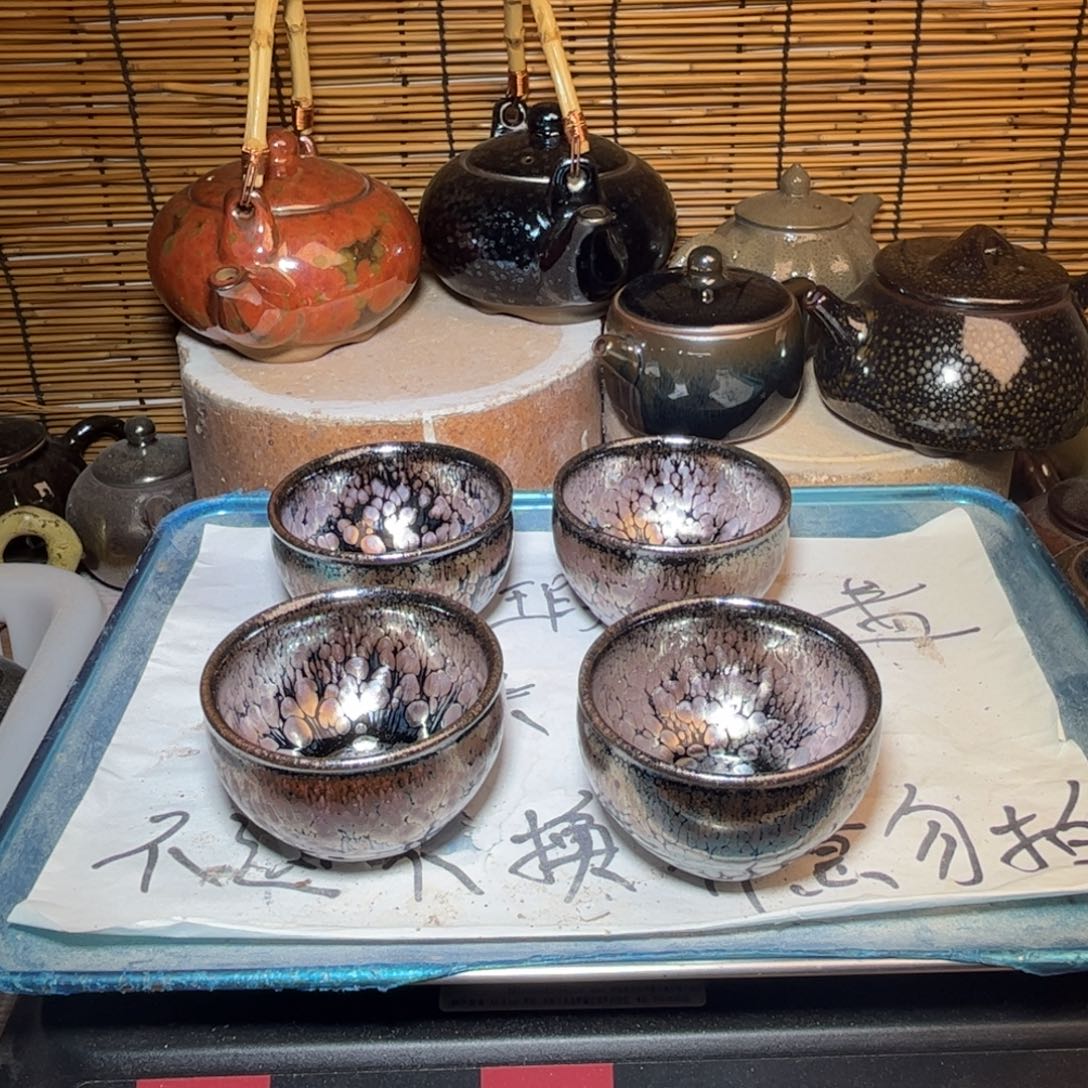 茶盏建窑建盏 微瑕作品