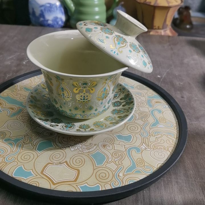 茶壶公道杯盖碗茶杯