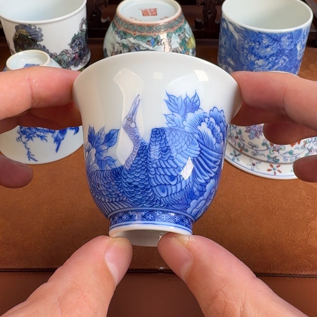 瓷片景德镇瓷器手工手绘