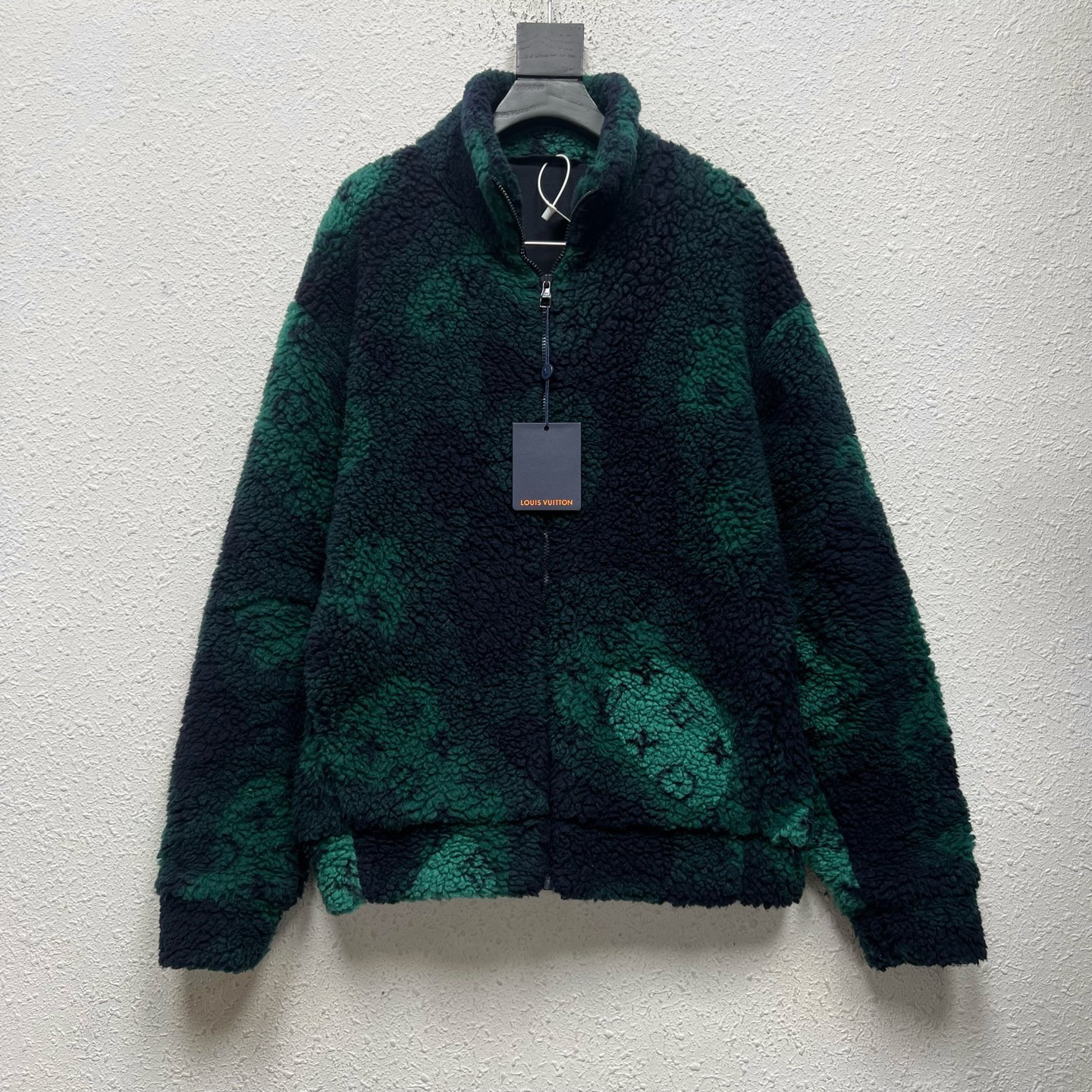 未使用 LouisVuitton/路易威登 墨绿满印老花外套 XL码 YH19135