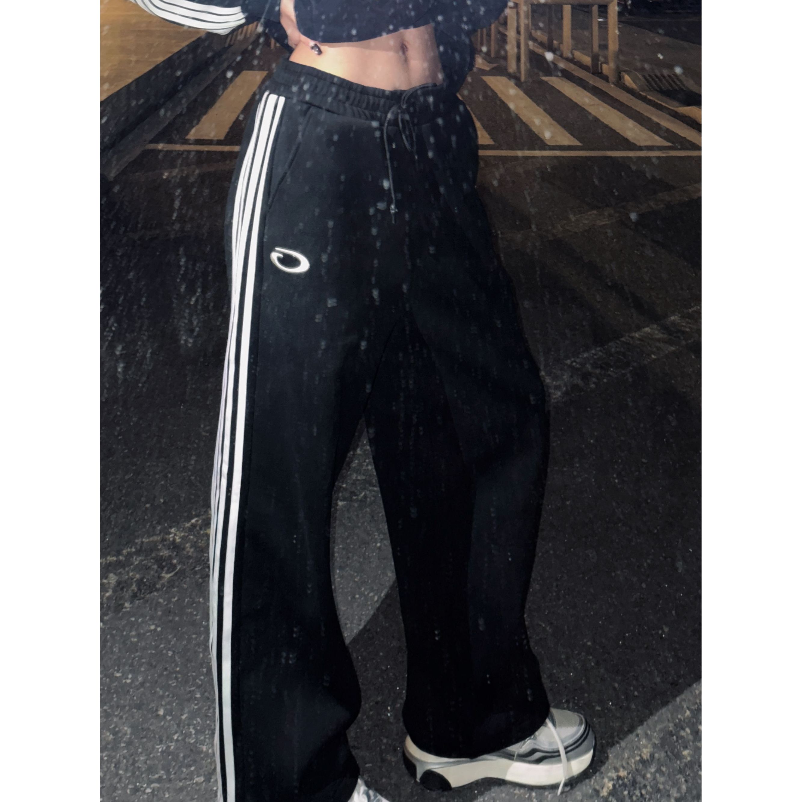 WGD【旋风卫裤】秋冬加厚加绒百搭男女同款卫裤K40