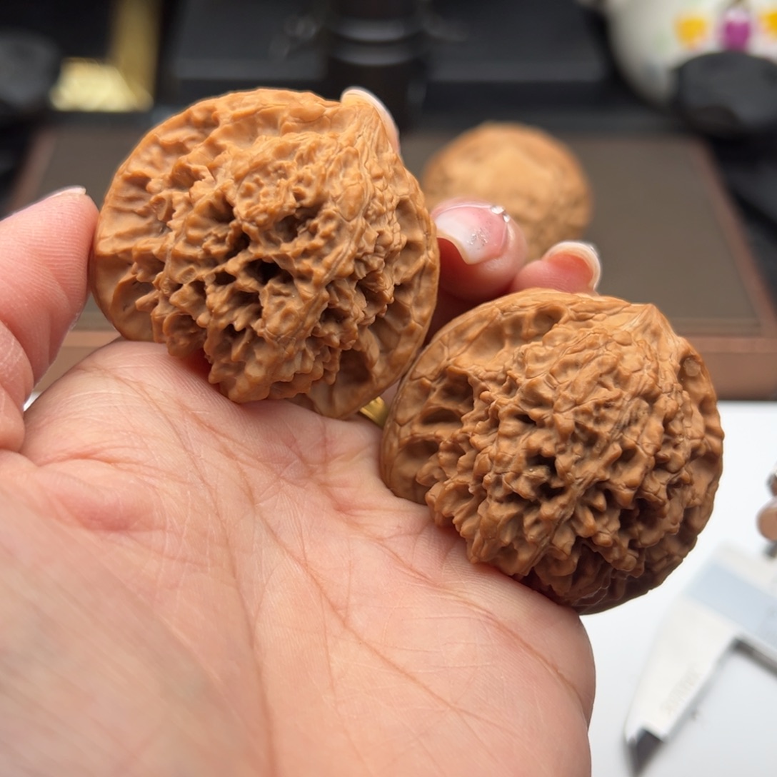 文玩核桃把件满天星44