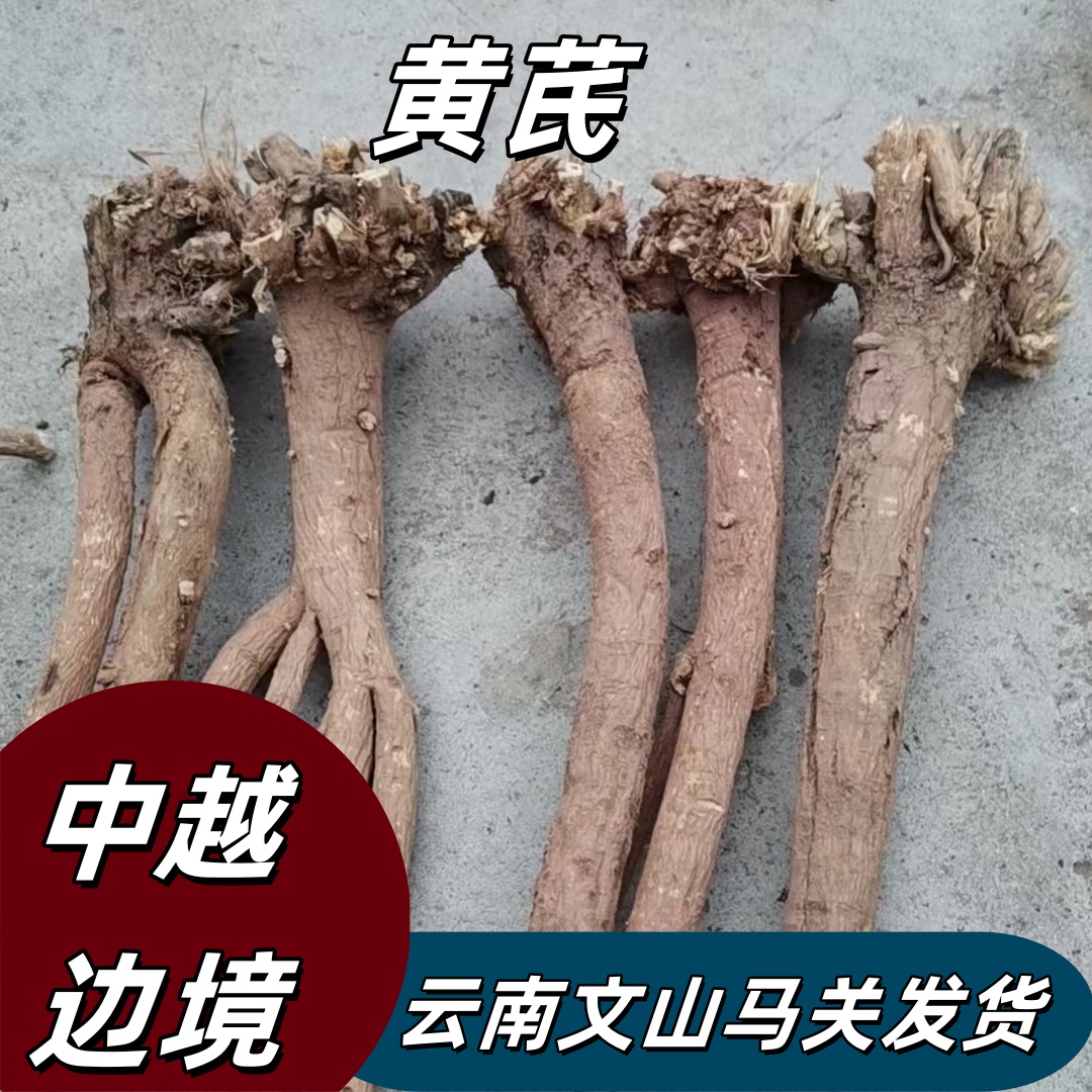 云南野生黄芪150g/250g/500g可搭配黄精枸杞当归茯苓党参麦冬