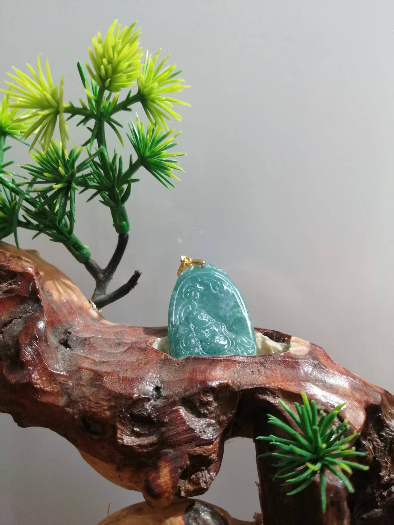 天然翡翠A货 多样性发其一GYJ00801