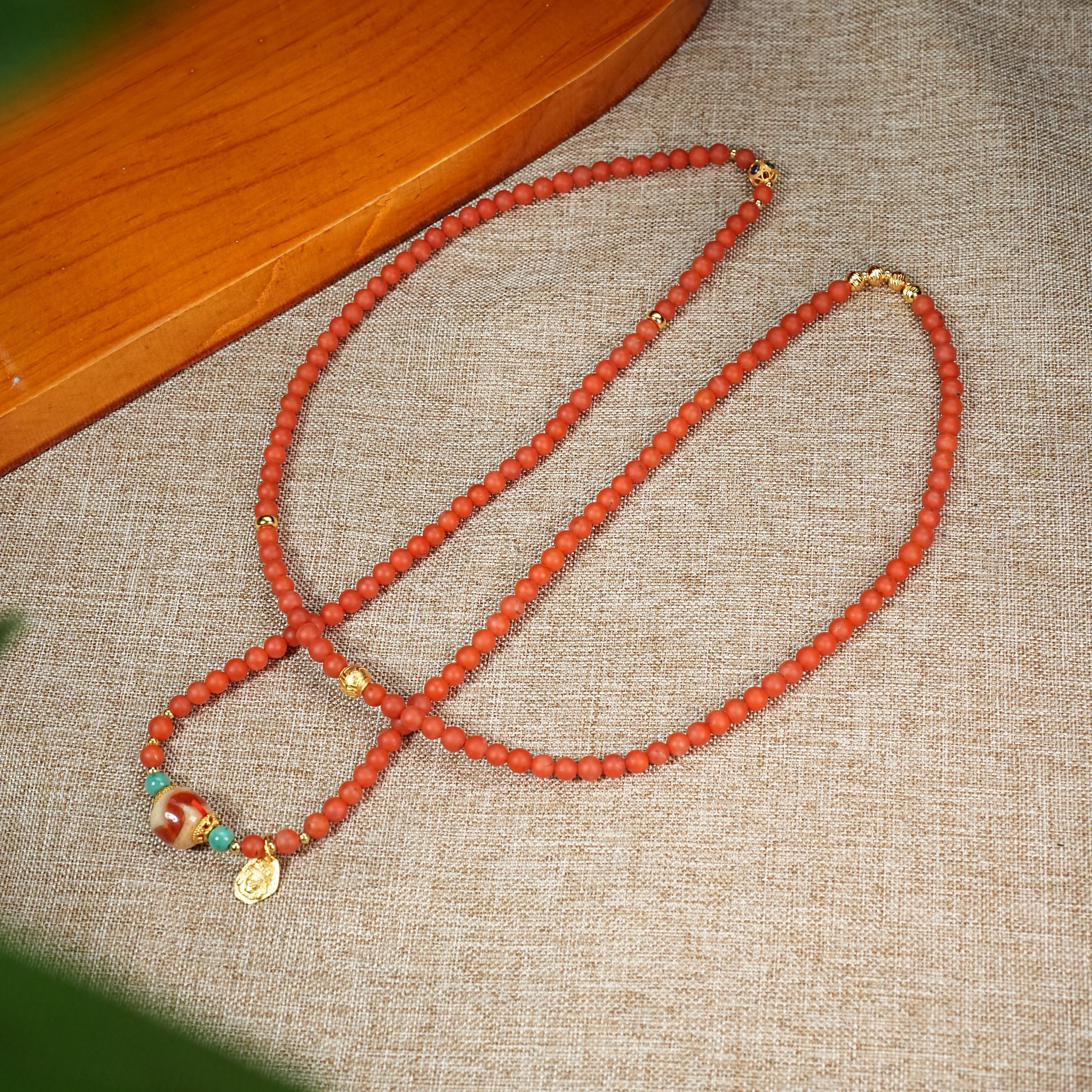 【观澜珠宝】玛瑙项链 复古民族风藏式潮流吊坠 多样发其一 1212