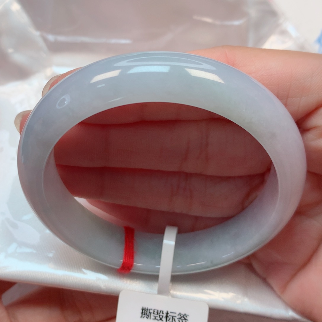 翡翠手镯未镶嵌55.4圈