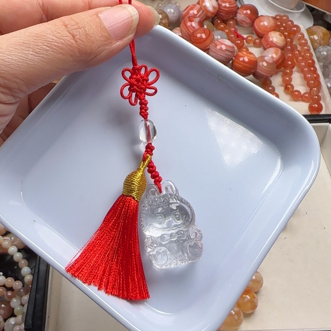 未镶嵌玛瑙/玉髓珠宝半成品