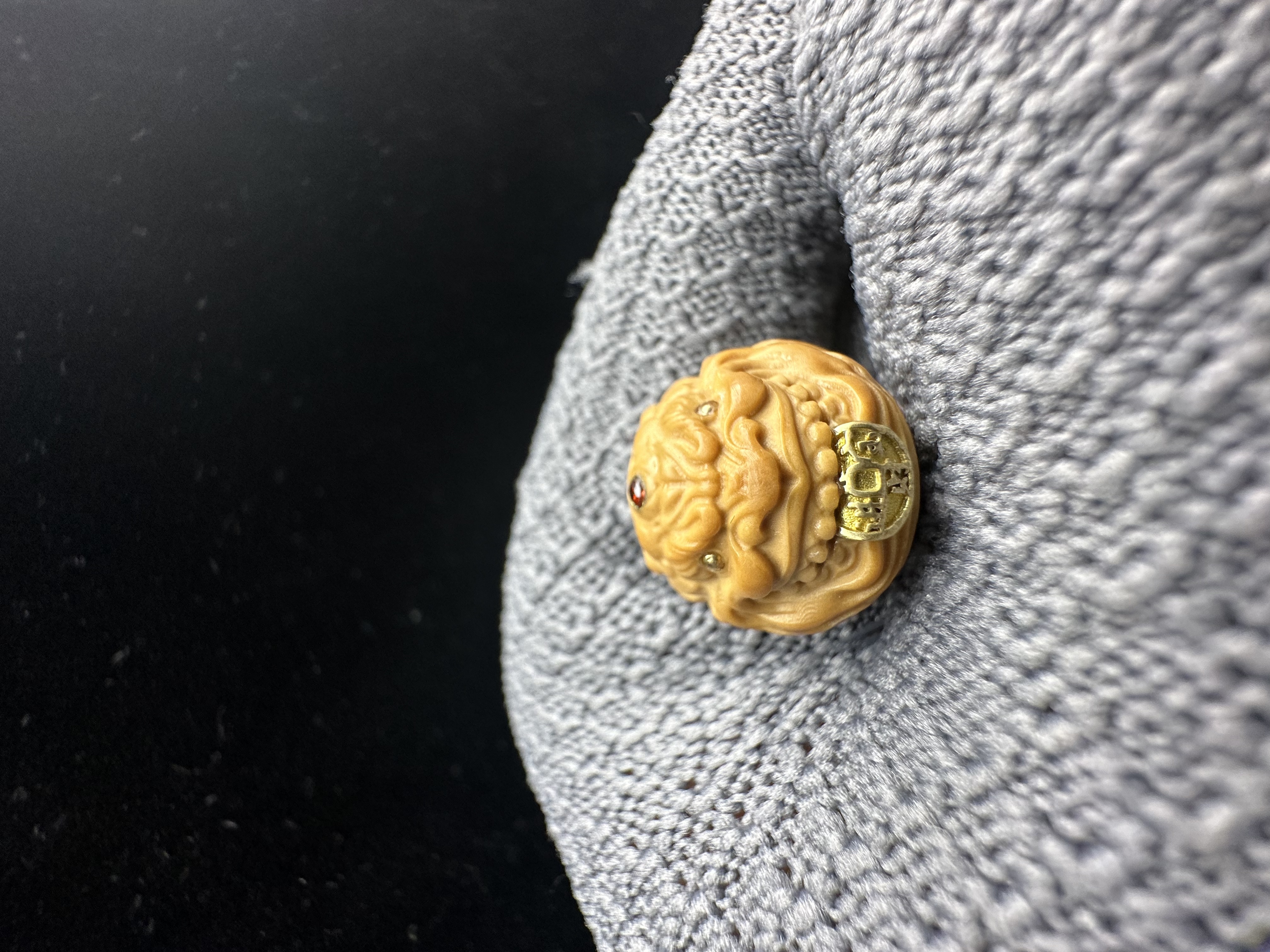 猴头核桃单珠单颗金币恶僧