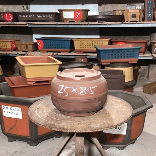 紫砂紫砂花盆包邮