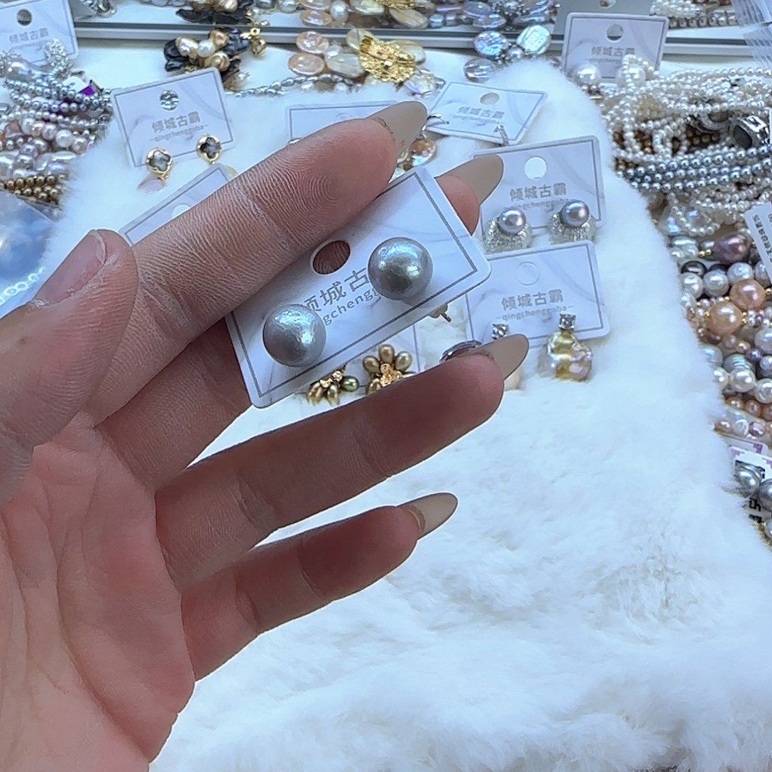 银S925镶嵌项链定制869淡水珍珠