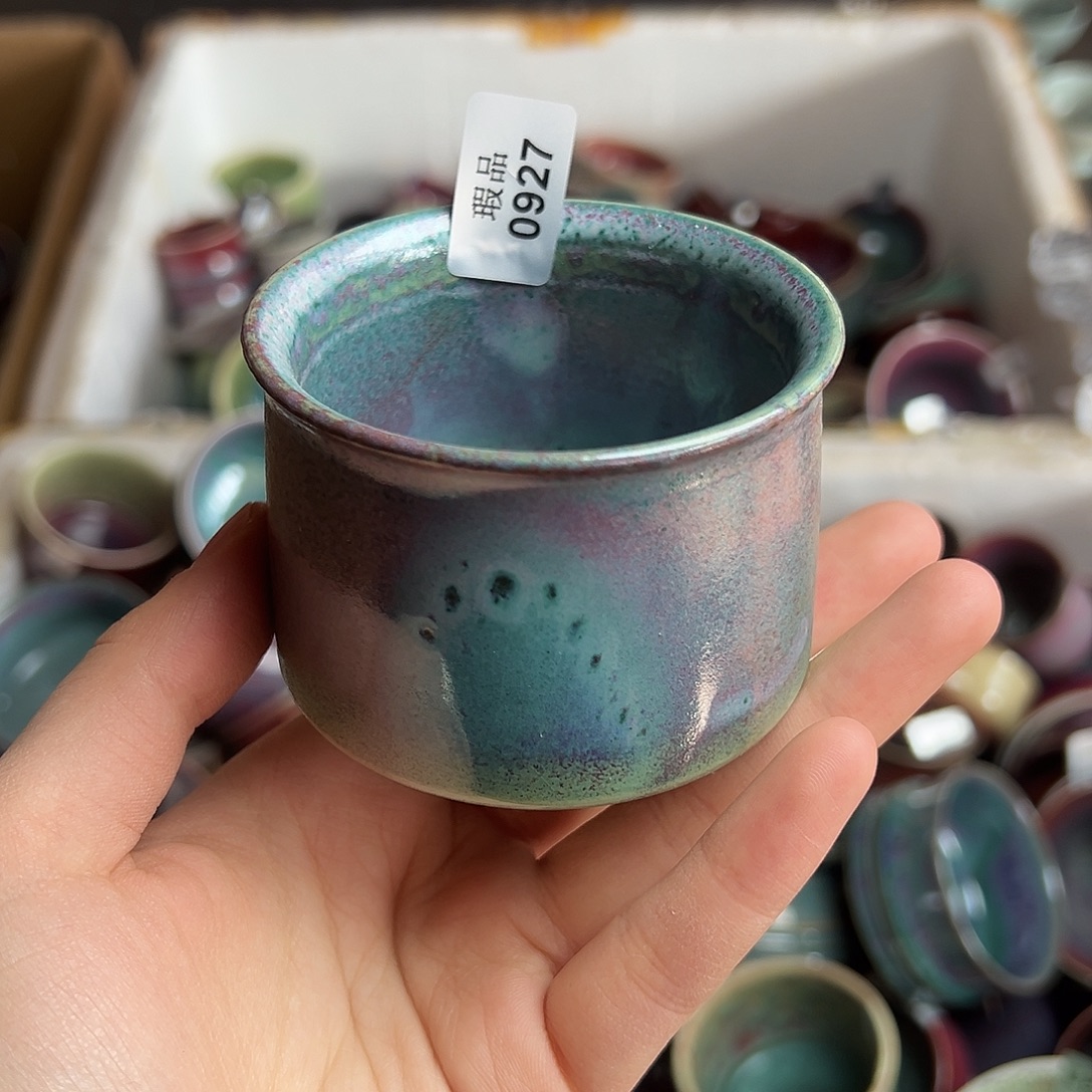 摆件陶窑口自销原矿钧瓷