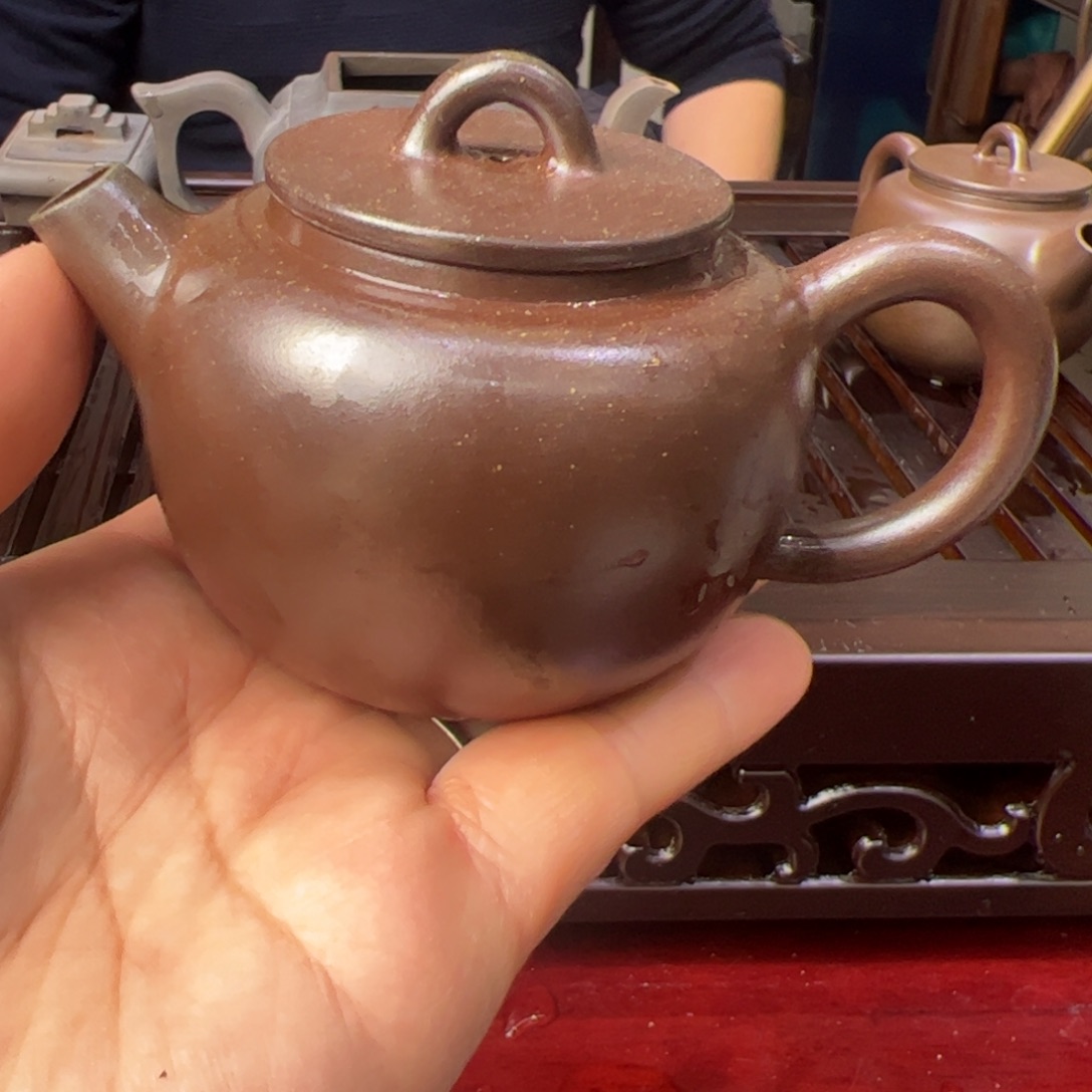 贵台龙窑柴烧茶壶A88