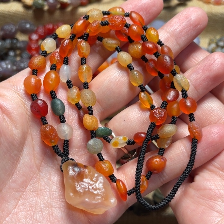 玛瑙/玉髓合金手链