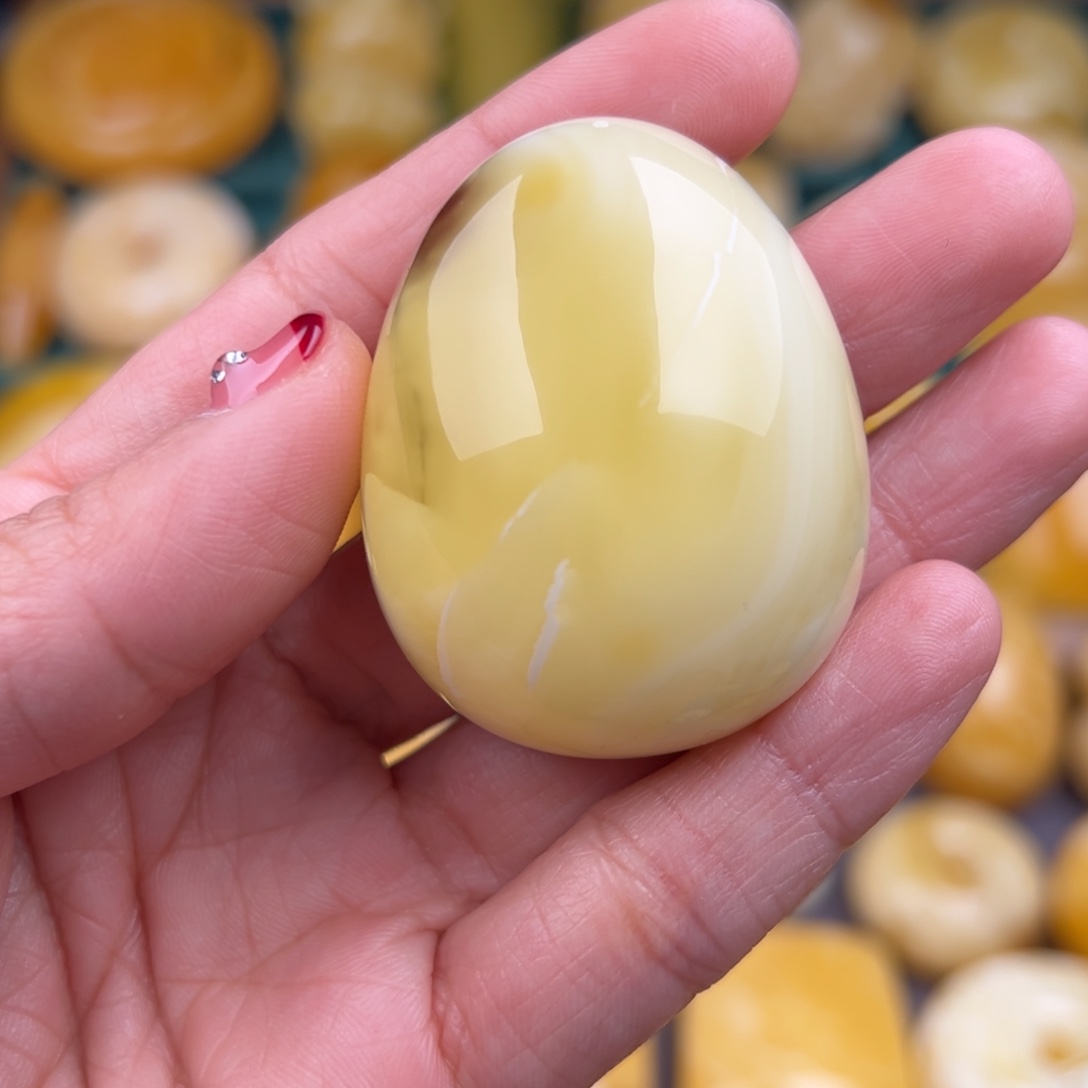 琥珀颈饰未镶嵌纯天然琥珀蜜蜡无优化